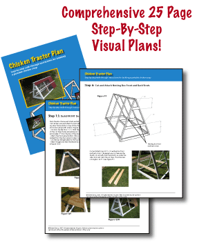 Chicken Tractor Arc Coop - Comprehensive Step-By-Step Visual Plans
